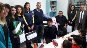 Birlikte ders çalıştılar