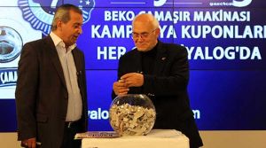 Canlı yayında çekiliş