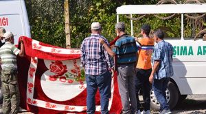 Dere kenarında bulundu