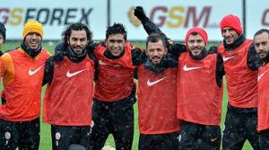 Galatasaray'da yüzler gülüyor