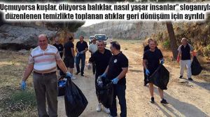 Hendek pırıl pırıl oldu