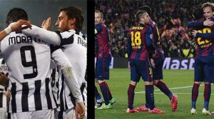 Juventus ve Barcelona çeyrek finalde