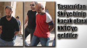 Kayalıklarda saklandılar