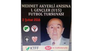 Mehmet Akyerli anısına oynayacaklar