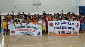 Miniklerin basketbol coşkusu