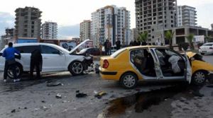 Servet Çetin kaza geçirdi