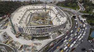 Vodafone Arena inşaatı durduruldu