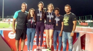 YDÜ Atletizm Bayan Takımı Türkiye Üçüncüsü