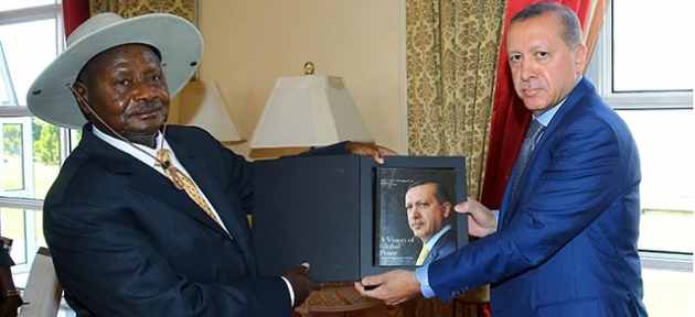 Uganda’dan mesaj gönderdi