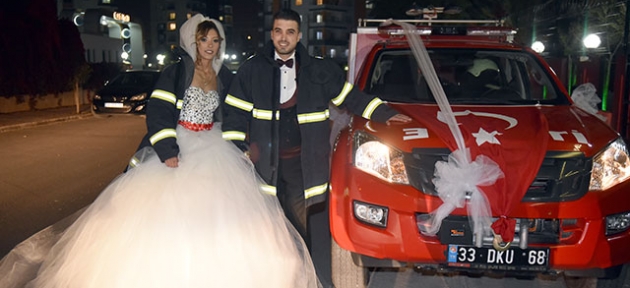 Unutulmaz bir nikah oldu 