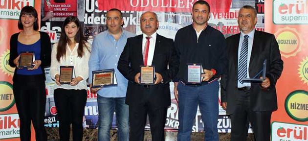 Yılın başarılıları ödüllerini aldı