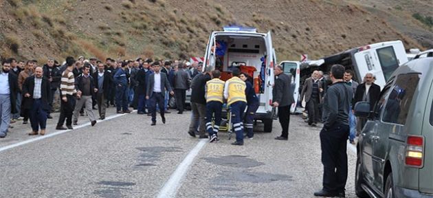 Yol savaş alanına döndü