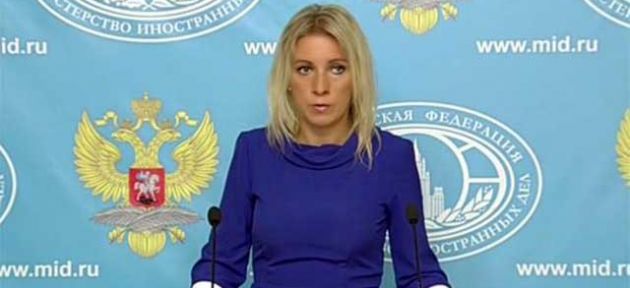 Zaharova: Garantilerin iptali için BM’ye gidilsin