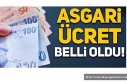 Asgari Ücret Belirlendi