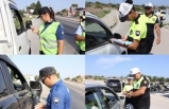 2 bin 347 araç  kontrol edildi