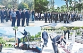 İki tören düzenlendi