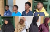Güneye geçmeye çalışan 8 Somalili yakalandı