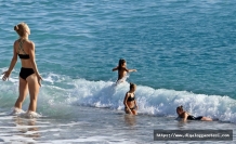 Antalya turistlere kaldı