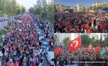 Milyonlar tek yürek oldu