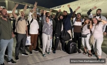 Yakınları sevinçle karşıladı