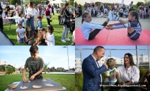 Çocuklar festivalle coştu