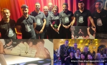 Şarkılar birlikte söylendi