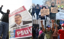 Maduro’nun destekçileri protesto gösterisi düzenledi