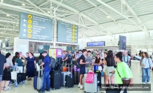 Larnaka ve Baf’ta  48 uçuş iptal edildi 