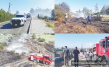 El birliğiyle söndürüldü