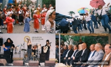 Köy meydanı şenlendi