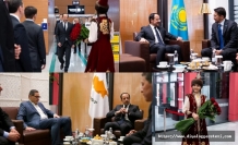 Çiçeklerle karşılandı