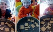 Bisküvili puding yaptılar