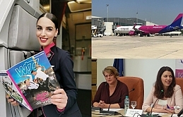 Larnaka’yı üs seçen ve Ağustos’a kadar Güney Kıbrıs’a 400 bin yolcu taşıyan Wizz Air’ın yıl sonu hedefi 800 bin turist