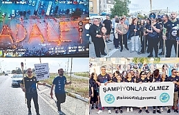 ‘Şampiyon Melekler’ için adalet yürüyüşü düzenlendi