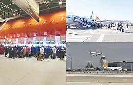 Ercan Havaalanı 10 günde 129 bin yolcuya hizmet verdi