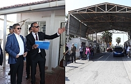 Başbakan Üstel, Beyarmudu Kapısı’nda yol genişletme çalışmaları yapılacağını söyledi