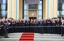 Cumhurbaşkanı Erdoğan, Kıbrıs sorununa kalıcı bir çözüm gelmedikçe Türk limanlarının Rumlara açılmayacağını söyledi