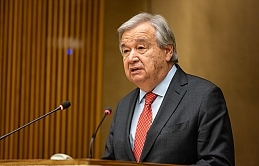 Guterres, Kıbrıs görüşmelerini yeniden başlatmaya 'kararlı' olduğunu söyledi