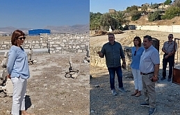 Holguin; Taşkent ve Balıkesir’de bakımı yapılan mezarlıkları ziyaret etti