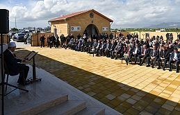 Beha Hüseyin Köprülü Camii düzenlenen törenle ibadete açıldı