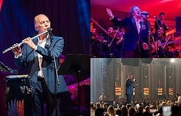 Ünlü sanatçılar Özcan Deniz, Fatih Erkoç ve Fettah Can, Sevgililer Günü’nde Merit otellerinde sahne aldı