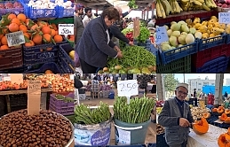 Pazar tezgahlarında bir bağı 250 liradan satılan ayrelli pahalı olsa da alıcı buldu