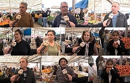 Fiyatı yüksek olsa da Çarşamba pazarında en fazla ilgiyi Çilek gördü