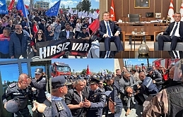 Hayat pahalılığı artışını dondurmak isteyen hükümeti protesto için Meclis binasına girmeye çalışan sendikacılarla, polis arasındaki gerilim üzüntü verici olaylara yol açtı