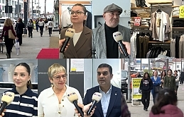 Lefkoşa’nın Metropol yolundaki mağazalar, bayram satışlarının eskiye göre çok düştüğünü söyledi