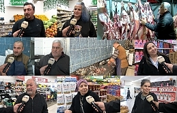 Vatandaşların et tüketimi azalırken, balık satışlarında bir miktar artış olduğu belirtiliyor