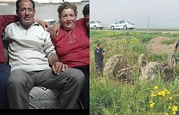 Dere yatağına düşen traktörün altında kalan Arcanlı çifti sevenlerine veda etti
