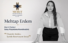 Merit Otelleri Satış-Pazarlama Koordinatörü Erdem, Orta Doğu’daki savaşın turizme etkileriyle ilgili doğru strateji izlenmesi gerektiğini belirtti