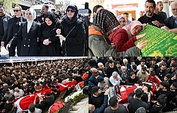 Kahramanmaraş’ta meydana gelen okul saldırısında hayatını kaybedenler dün törenle toprağa verildi