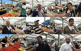 Girne Çarşamba Pazarı’nda çilek satışları rekor kırdı